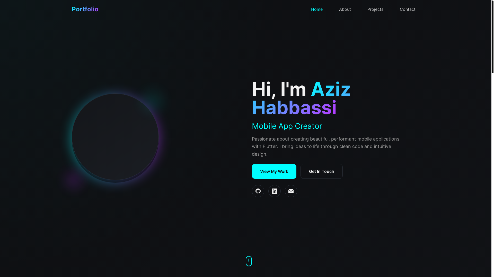 website screenshot of https://aziz-habbassi.pages.dev/