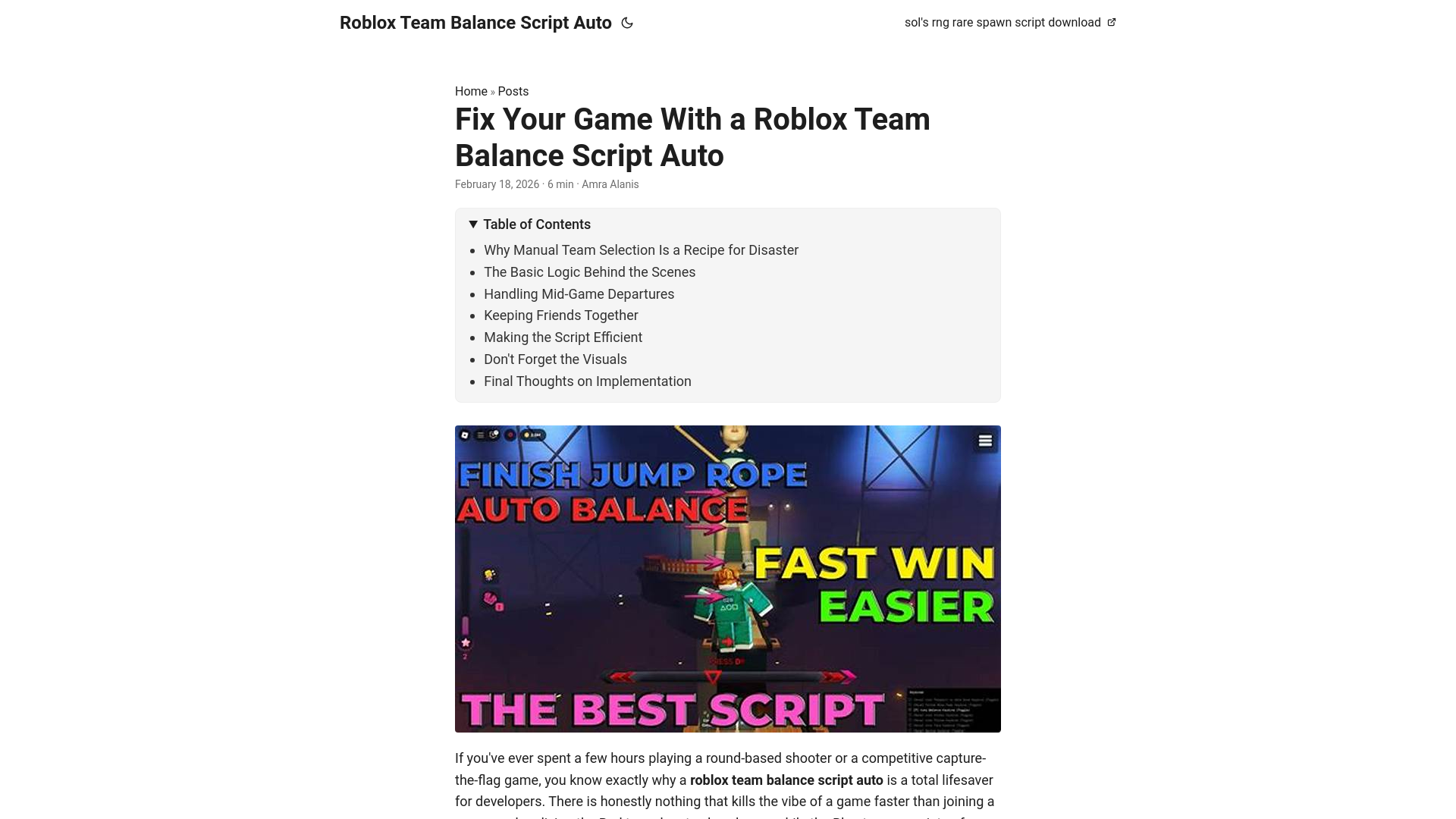 website screenshot of https://roblox-team-balance-script-auto.pages.dev/