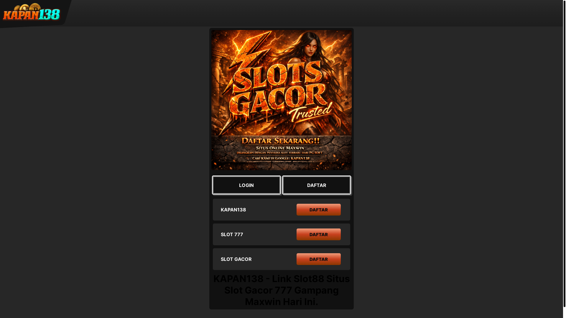 website screenshot of https://ampkapanreal.pages.dev/