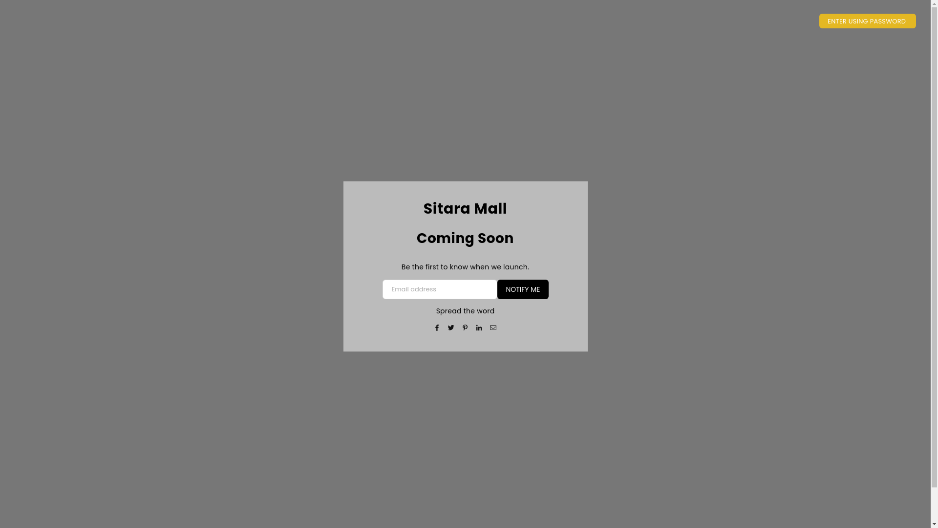 website screenshot of https://sitaramall.online/