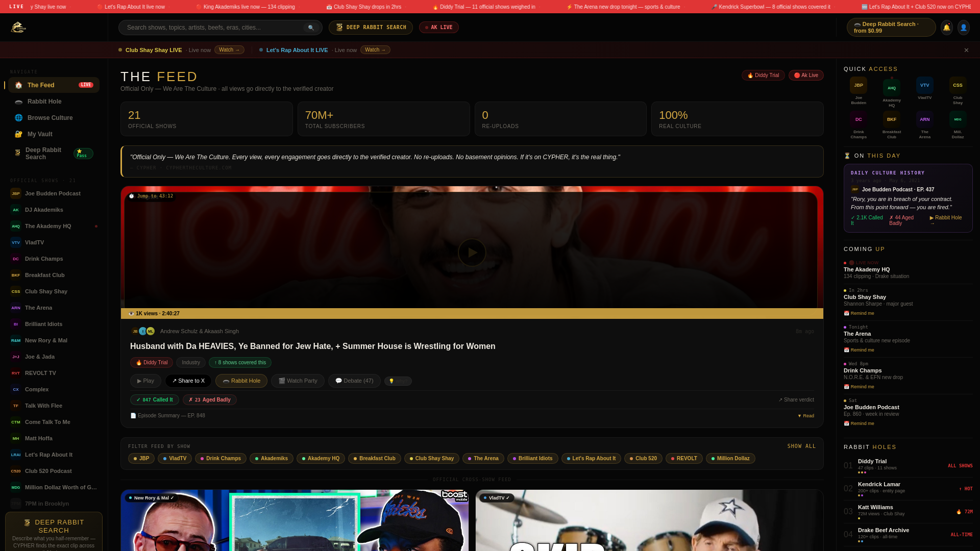 website screenshot of https://cyphertheculture.com