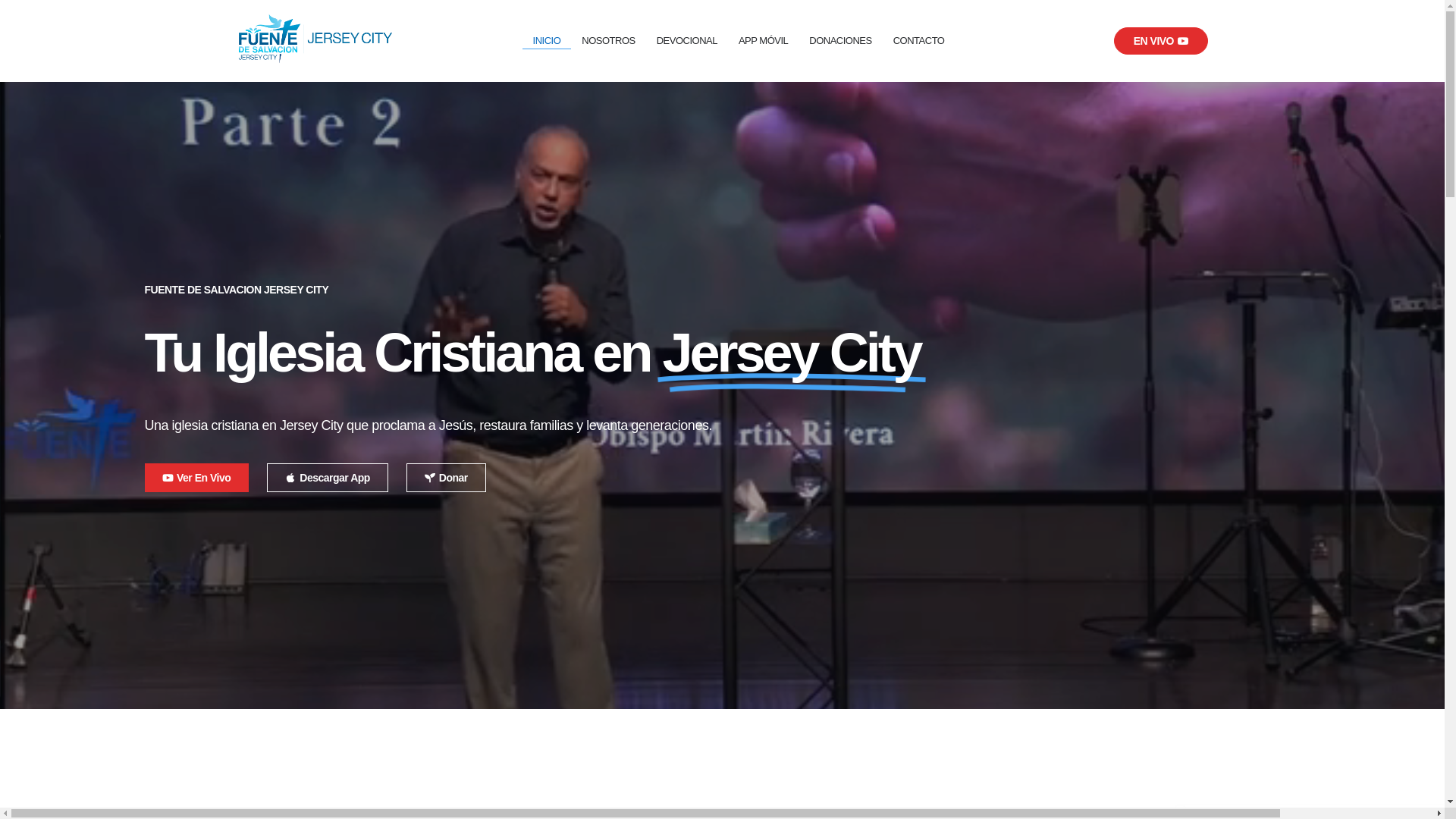 website screenshot of https://fuentedesalvacionjc.org/