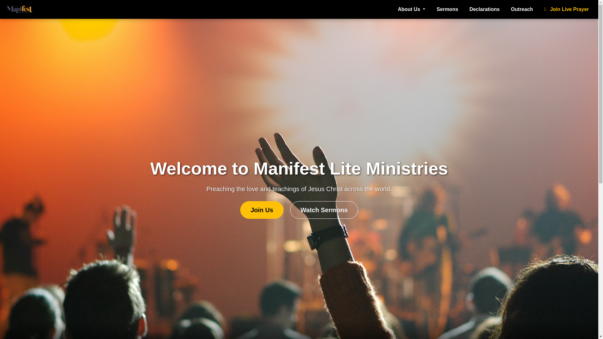 website screenshot of https://manifestlite-website.pages.dev/