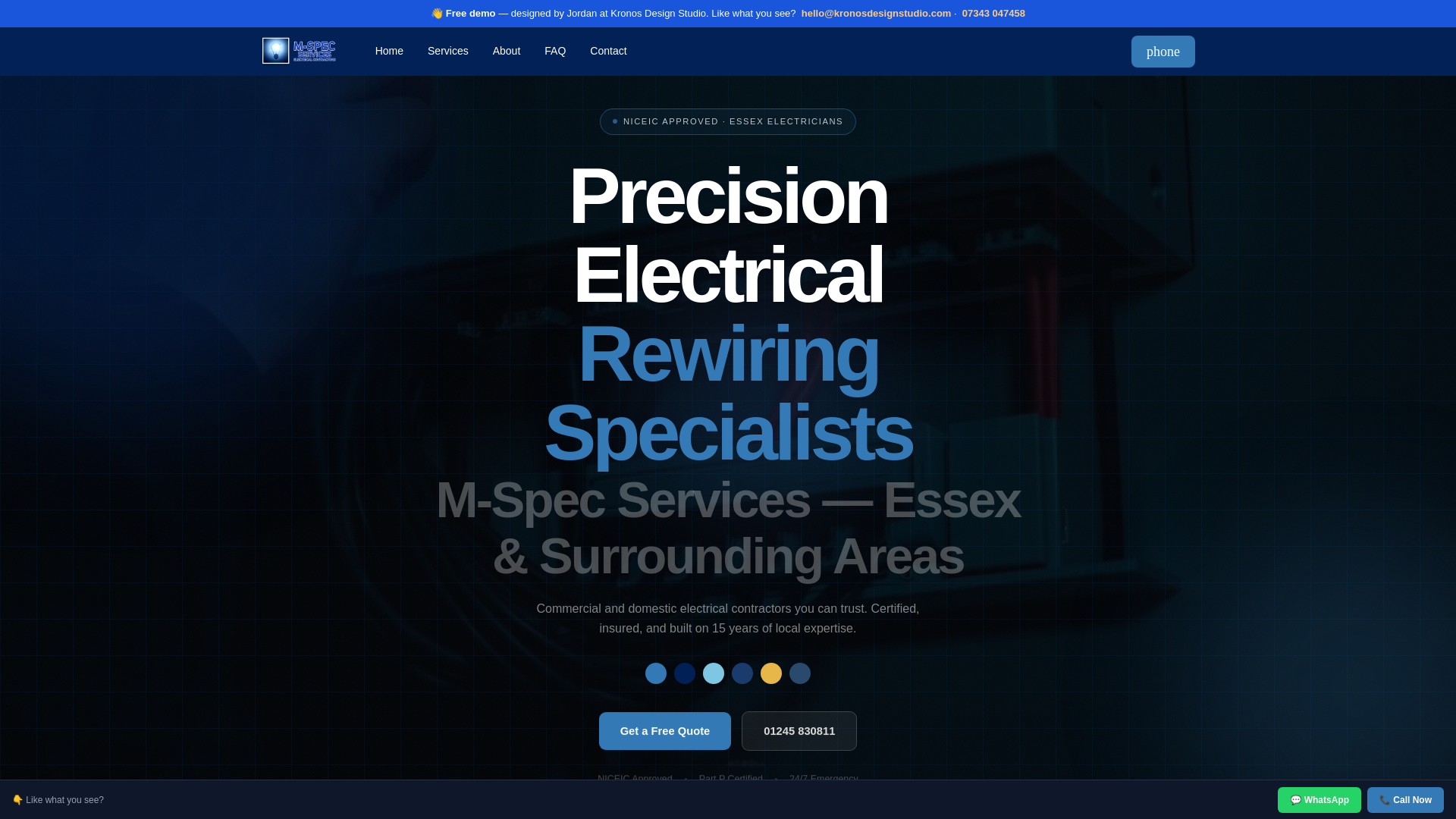 website screenshot of https://m-spec-services-electrical-contractors-kronos-demo.pages.dev/