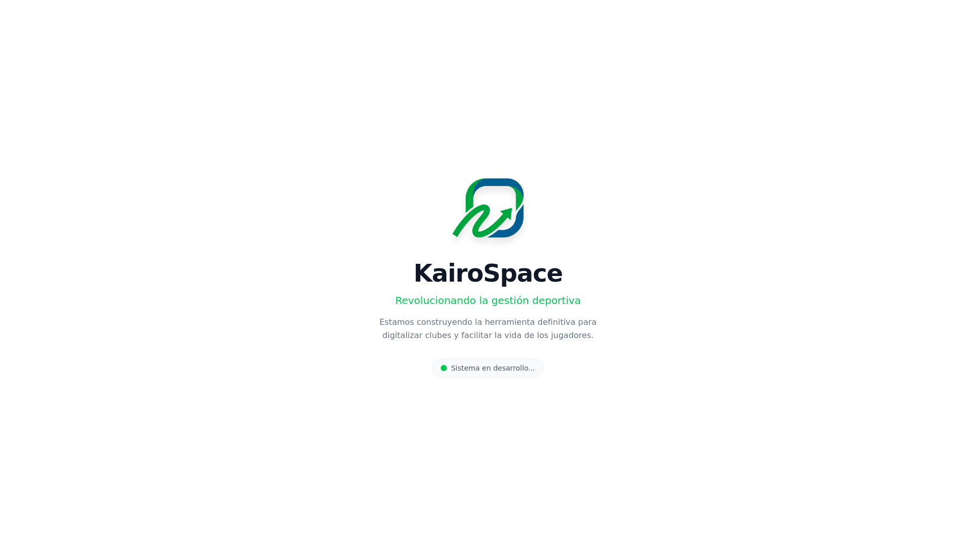 website screenshot of https://kairospace.es/