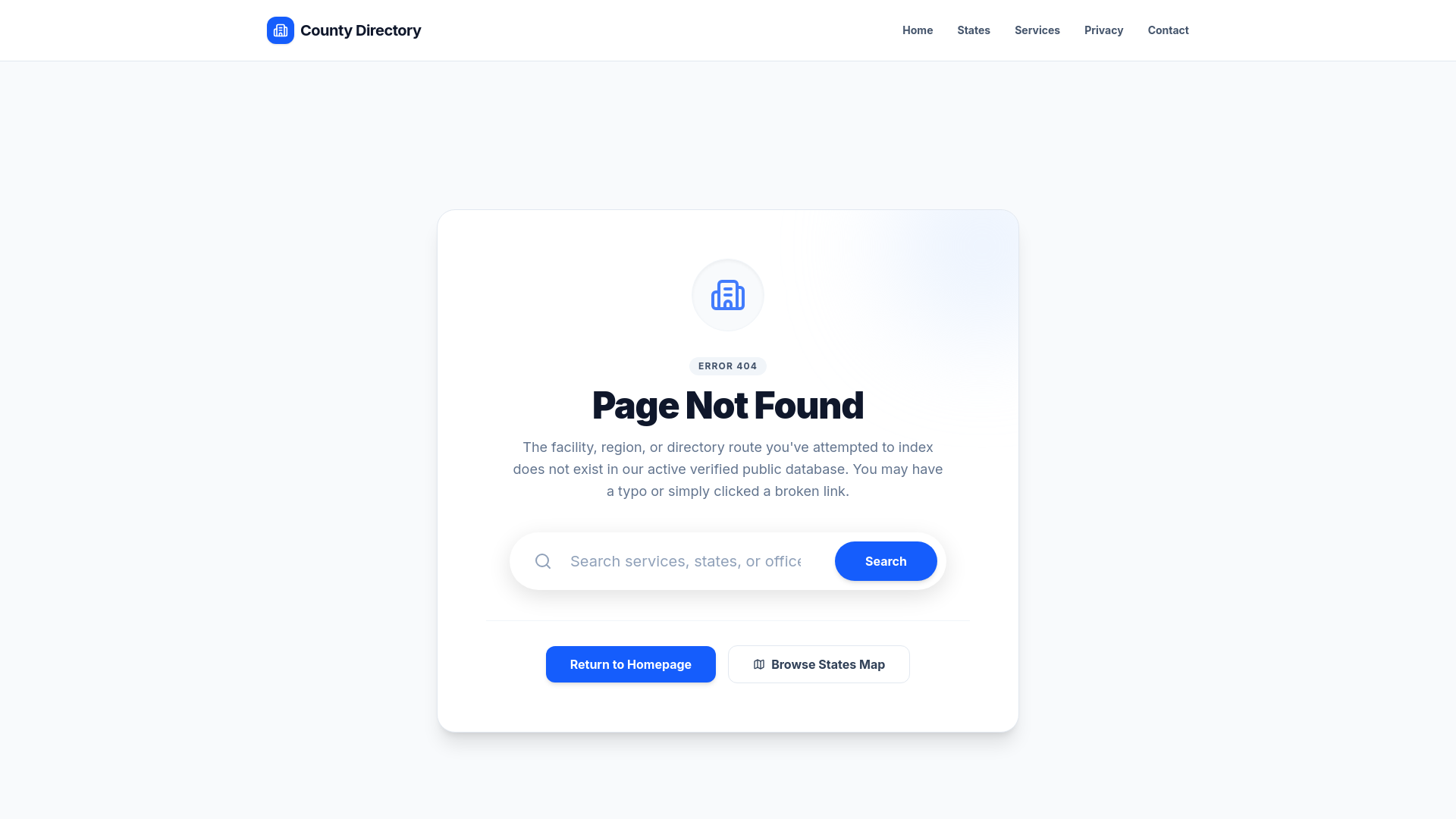 website screenshot of https://county-office-app.pages.dev/
