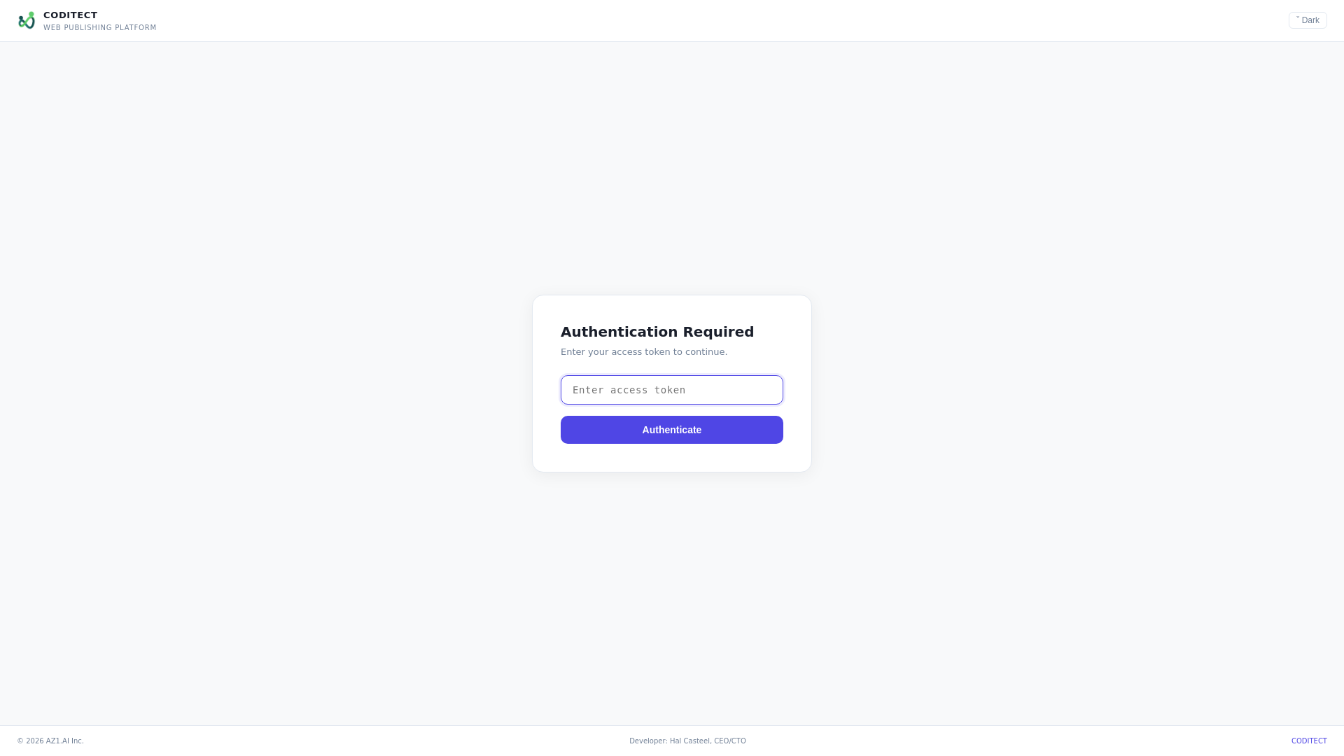 website screenshot of https://coditect-getting-started-bg.pages.dev/