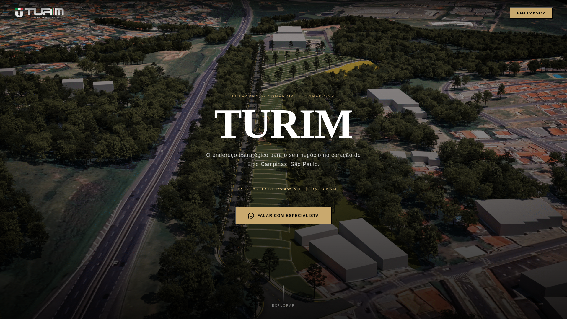 website screenshot of https://turimvinhedo.com/