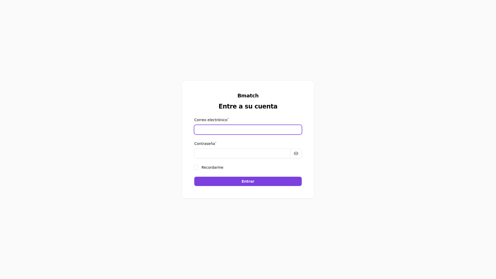 website screenshot of https://bmatch.com.ar/