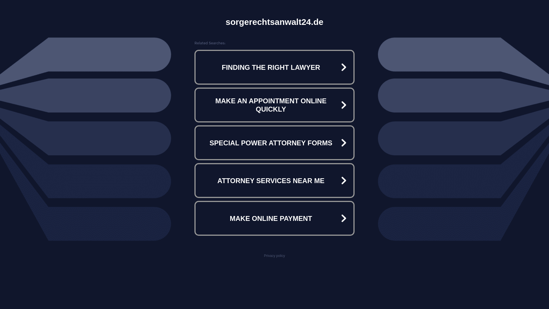 website screenshot of https://sorgerechtsanwalt24.de/