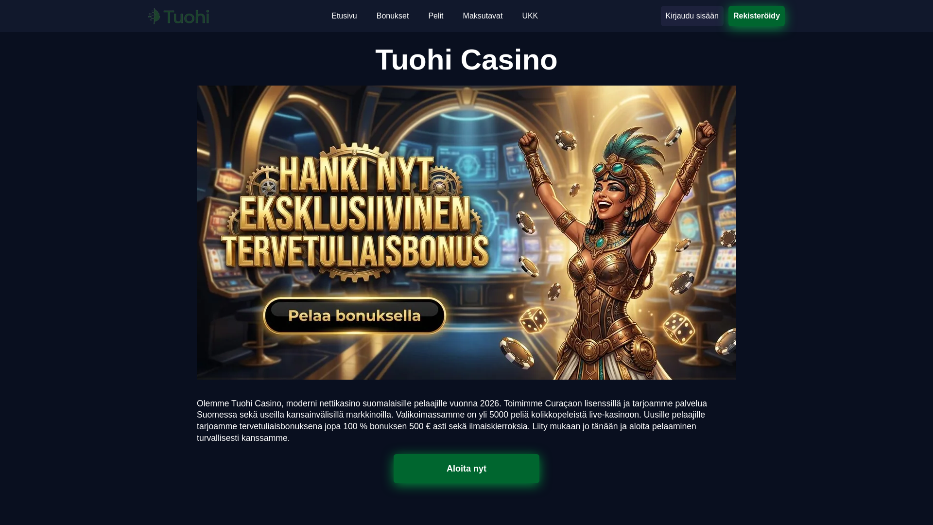 website screenshot of https://hiusvilla-fi-52948.pages.dev/