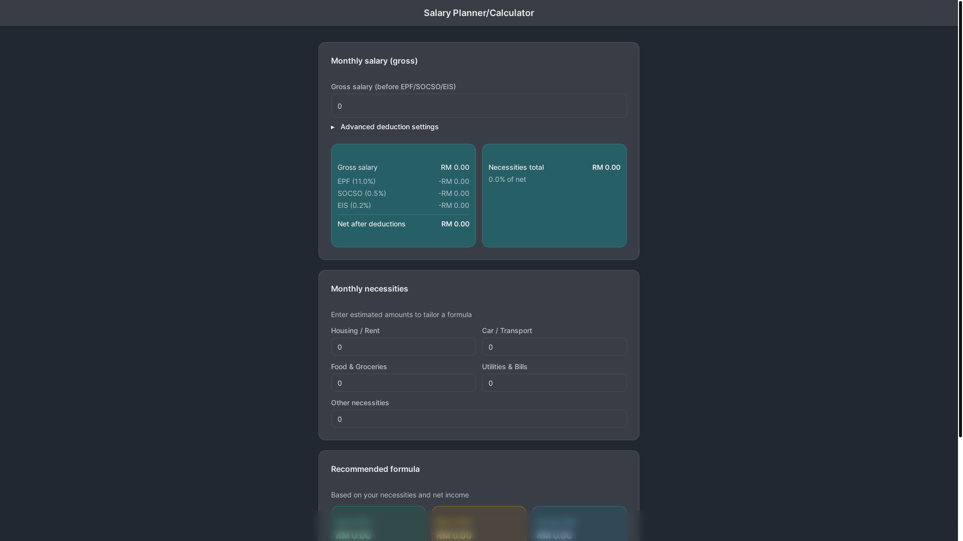website screenshot of https://salarycalt.pages.dev/