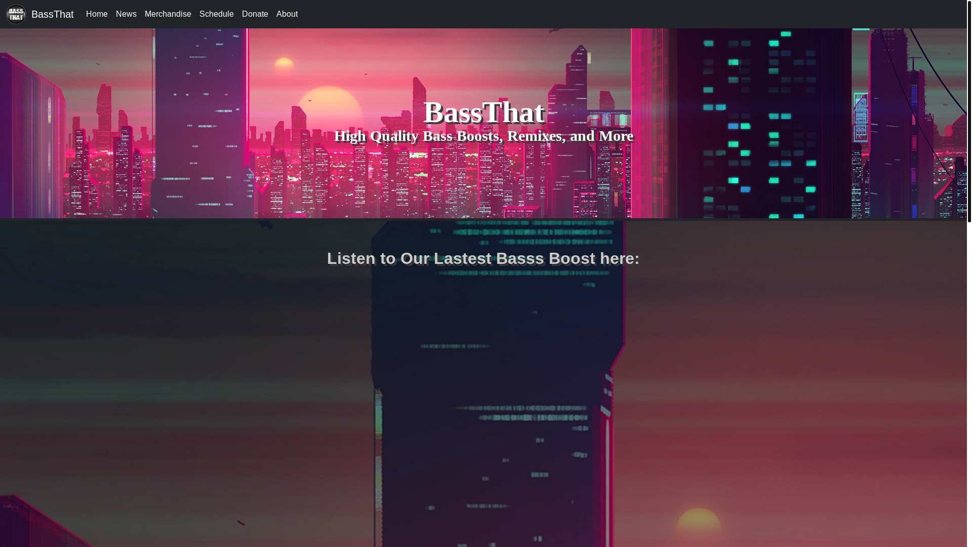 website screenshot of https://bassthat.pages.dev/