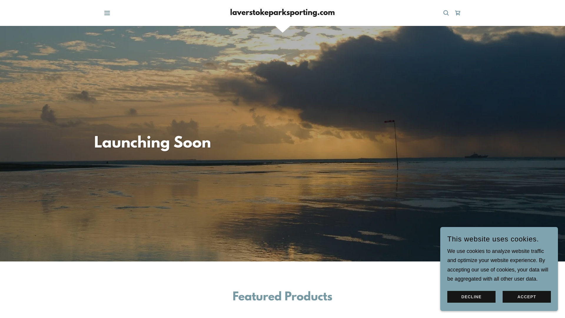 website screenshot of https://laverstokeparksporting.com/