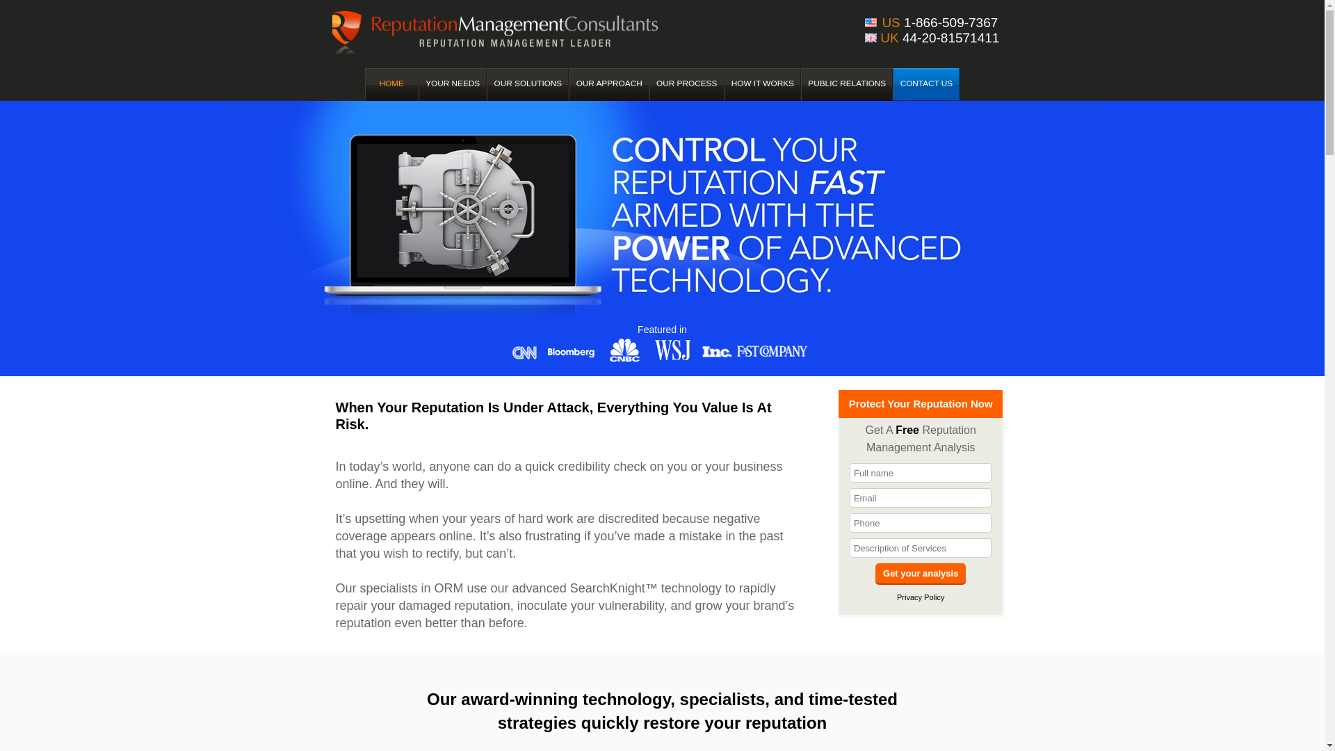 website screenshot of https://cleanreputationmgmt.com/