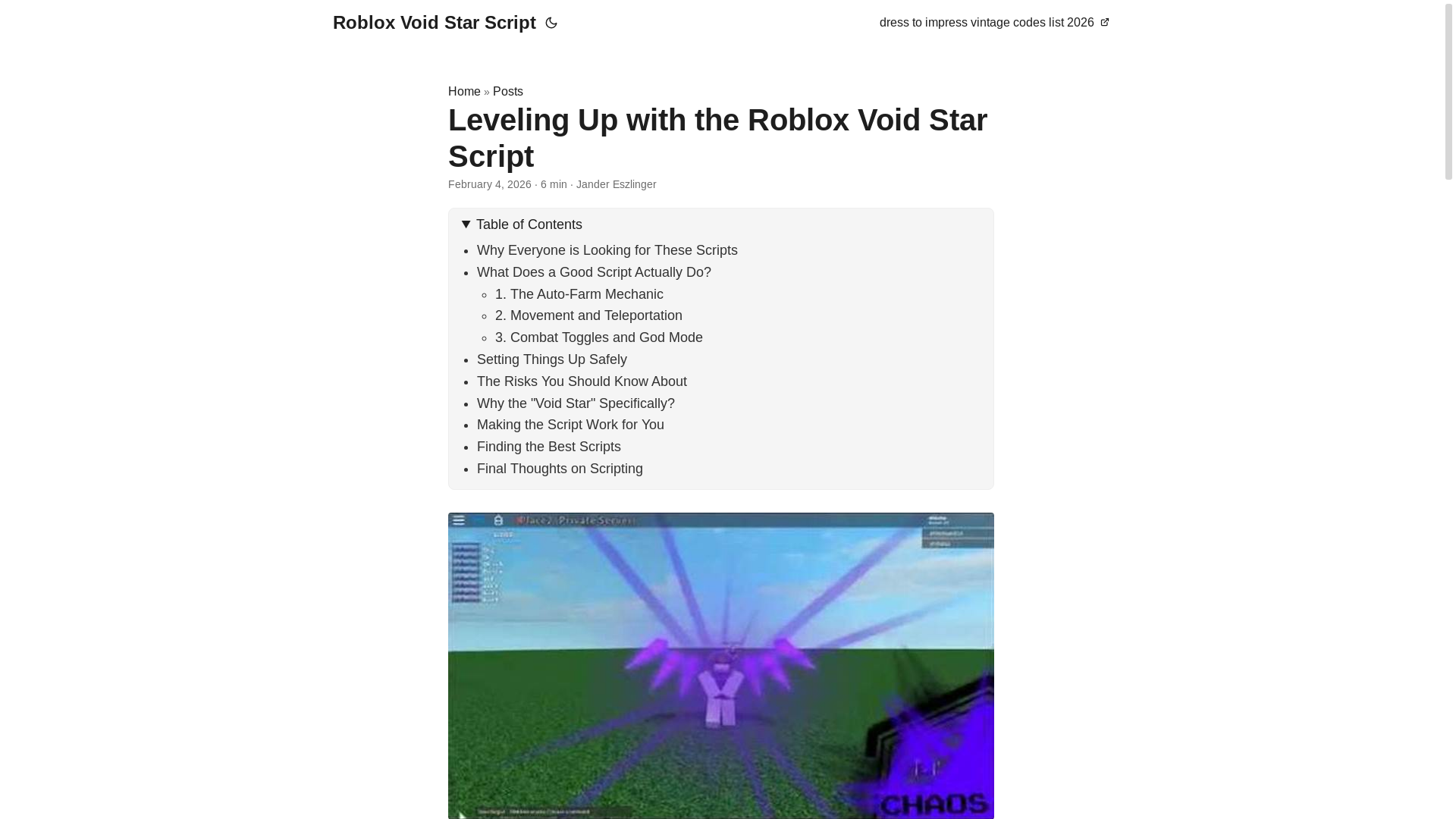 website screenshot of https://roblox-void-star-script.pages.dev/