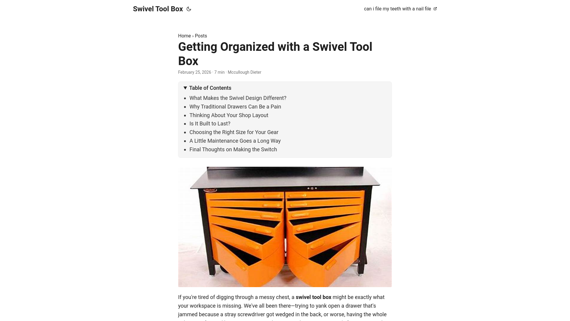 website screenshot of https://swivel-tool-box.pages.dev/
