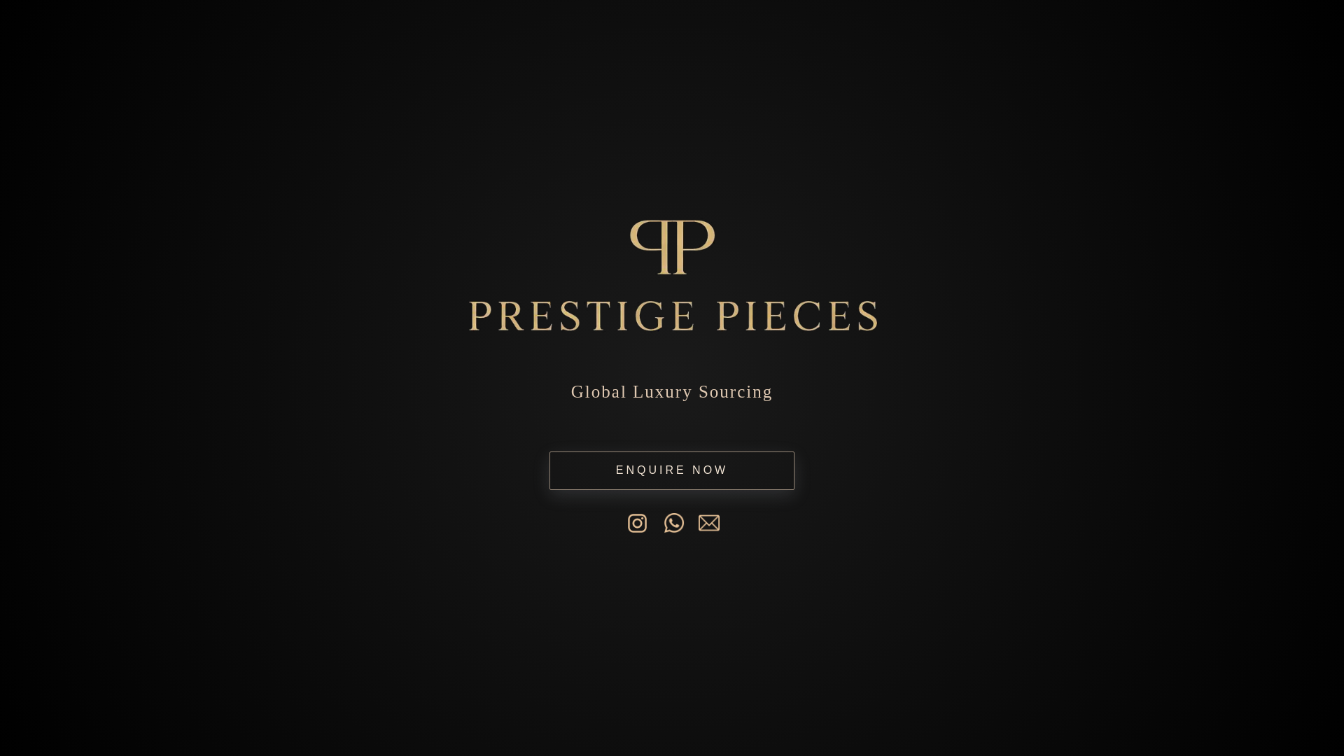 website screenshot of https://prestigeconcierge.global