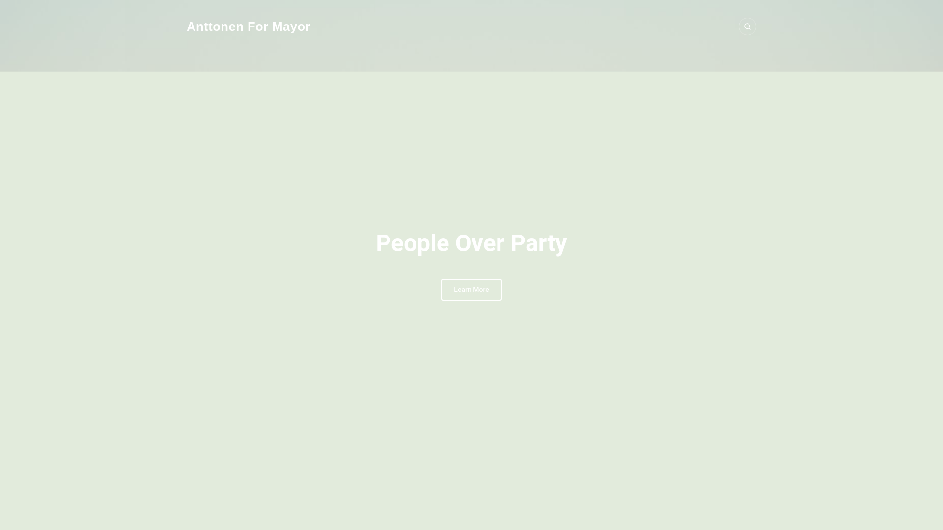 website screenshot of https://voteanafh.com