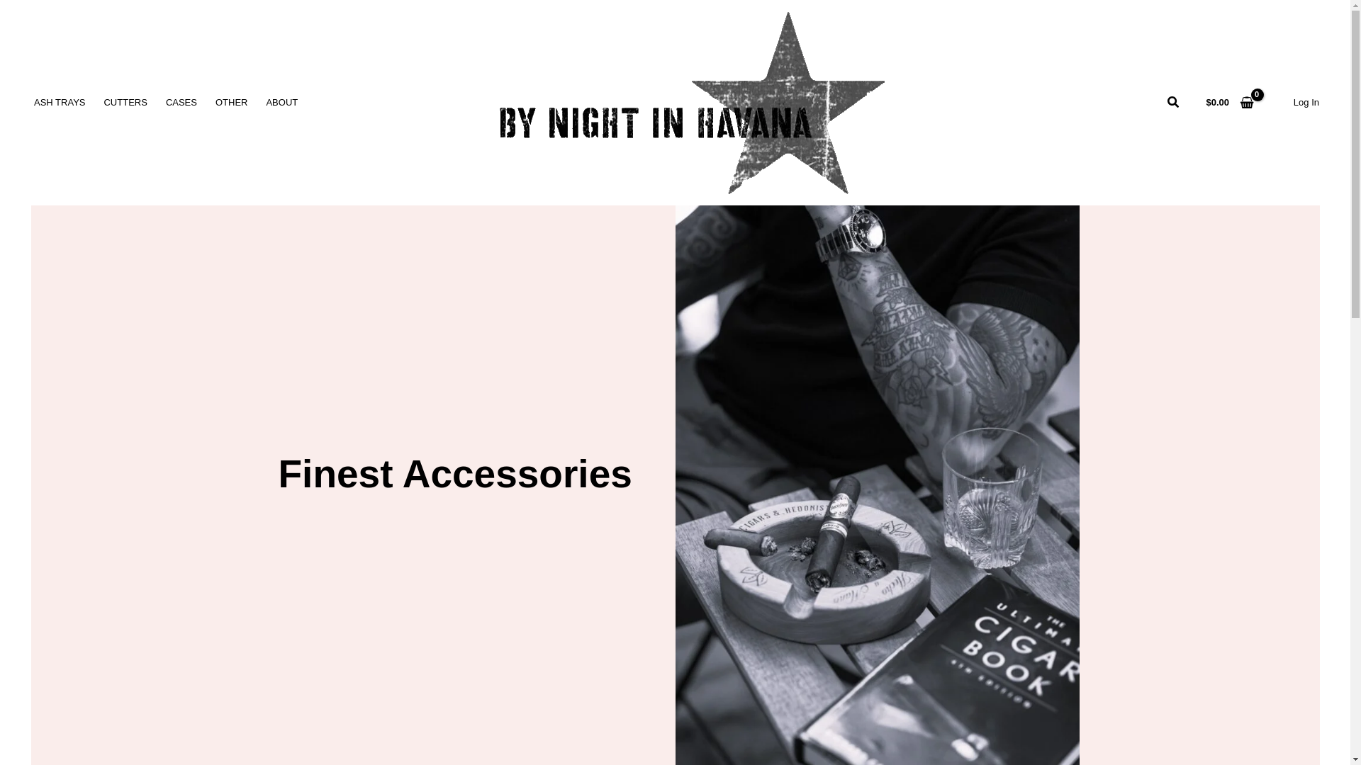 website screenshot of https://bynightinhavana.co.uk/