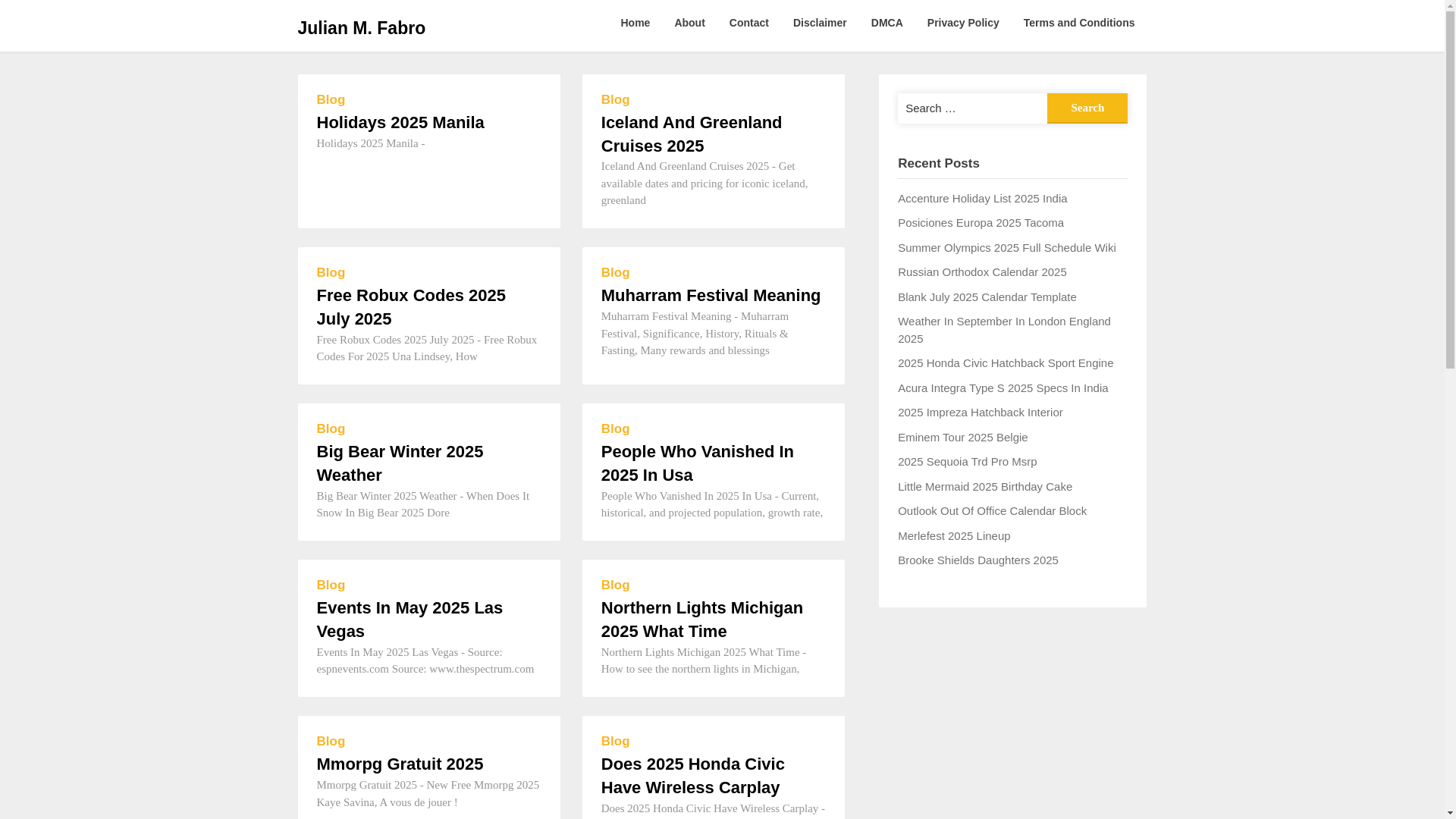 website screenshot of https://julianmfabro.pages.dev/