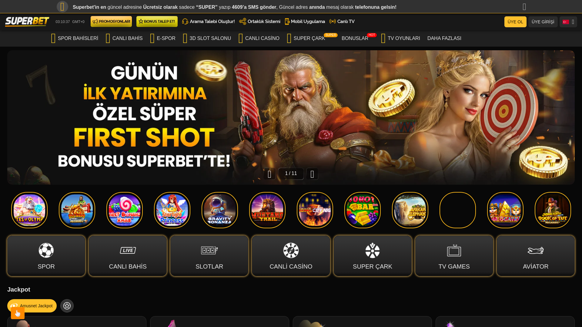 website screenshot of https://superbet279.com