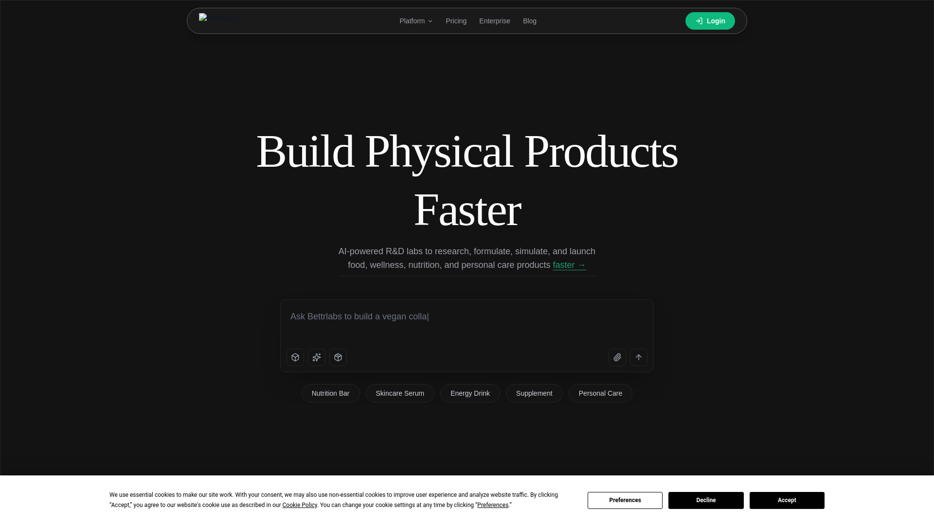 website screenshot of https://new-bettrlabs.pages.dev/