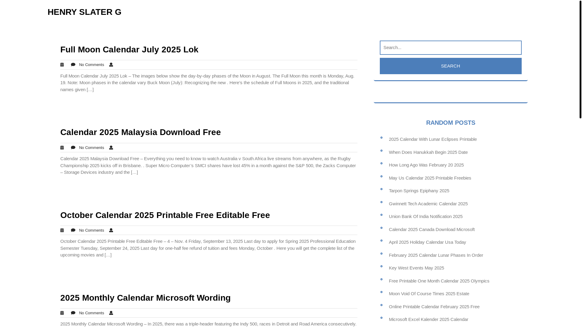 website screenshot of https://henryslaterg.pages.dev/