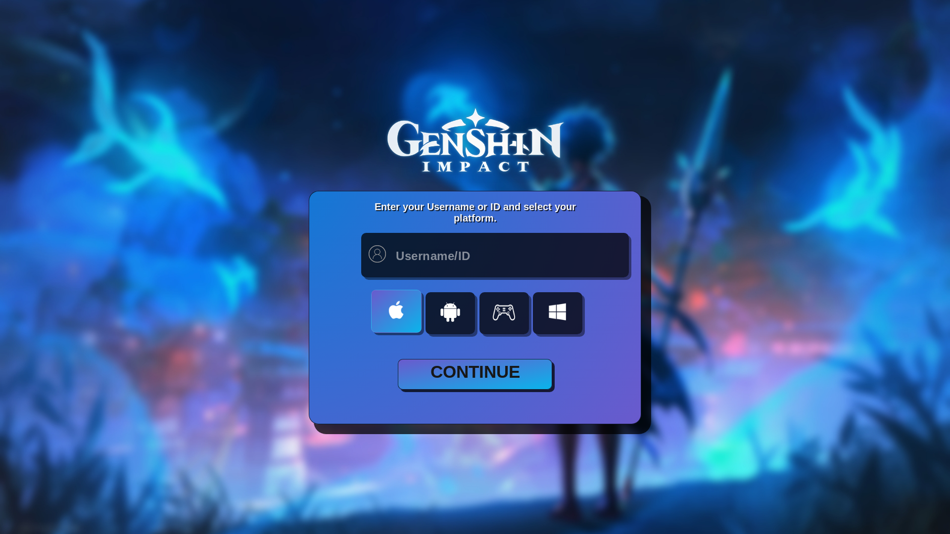 website screenshot of https://gebshin.pages.dev/