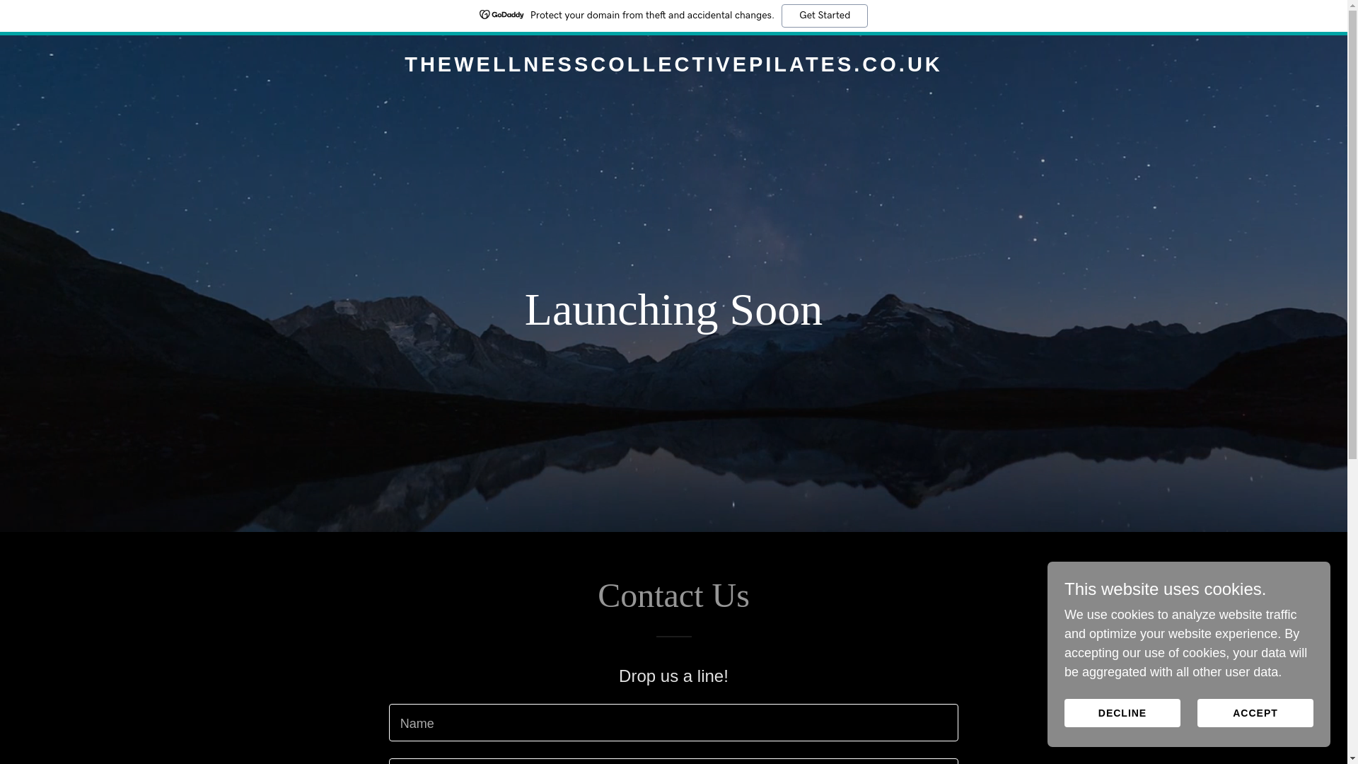 website screenshot of https://thewellnesscollectivepilates.co.uk/