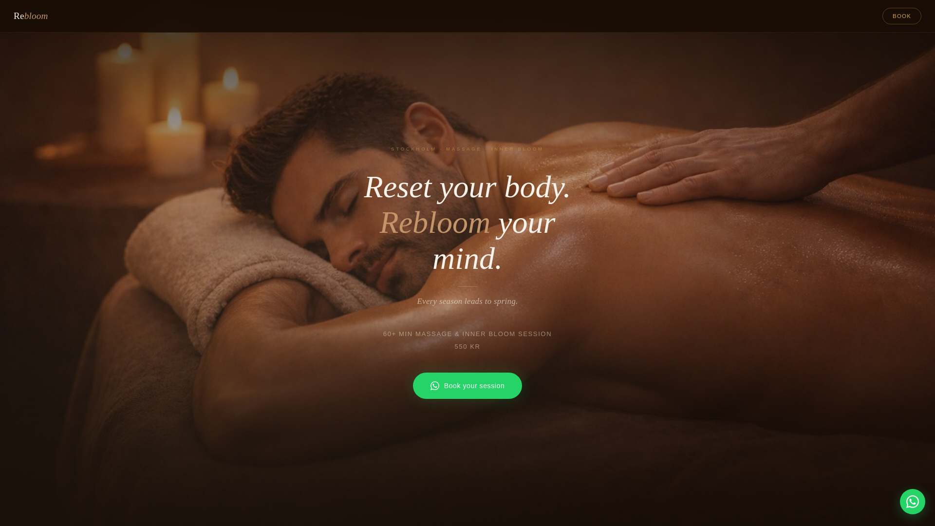 website screenshot of https://rebloomstockholm.com