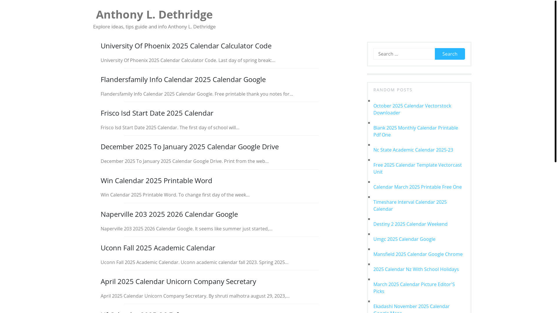 website screenshot of https://anthonyldethridge.pages.dev/