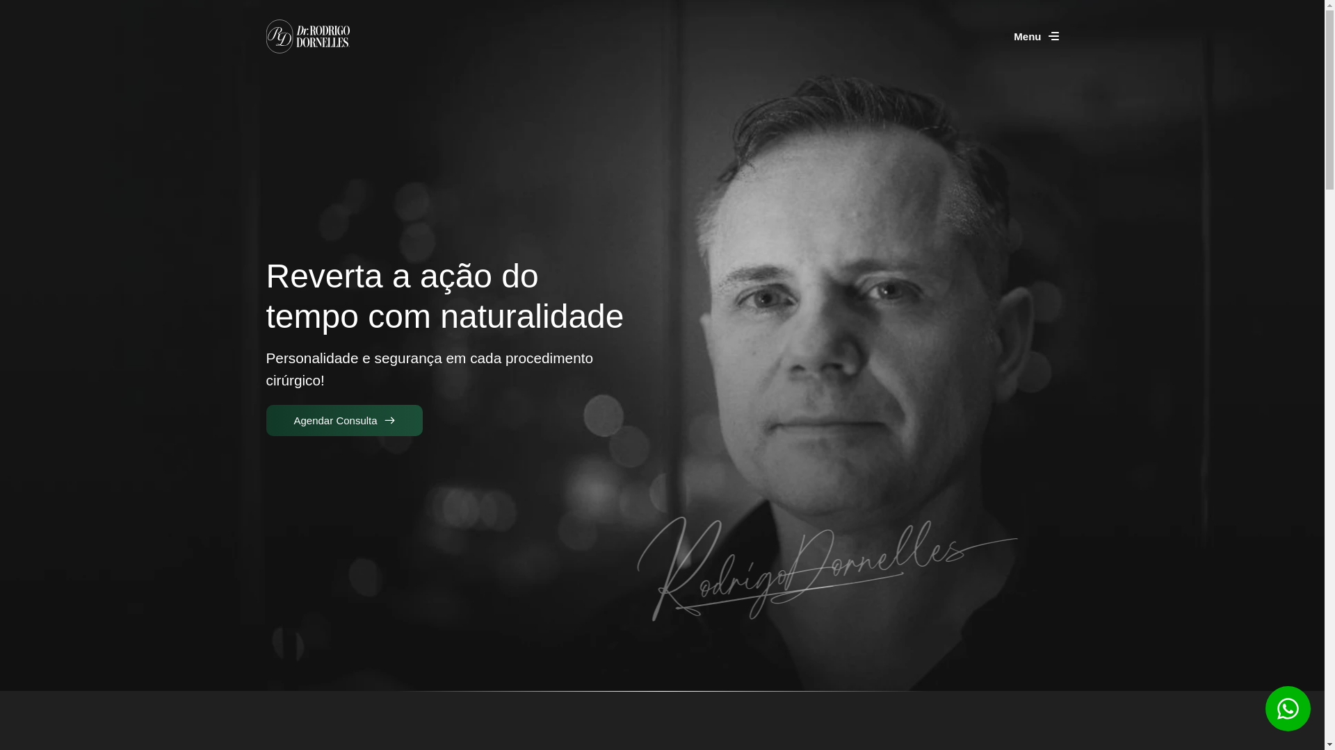 website screenshot of https://drrodrigodornelles.com.br/