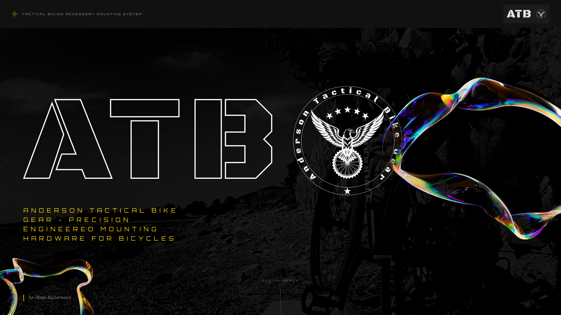 website screenshot of https://andersontacticalbiking.com