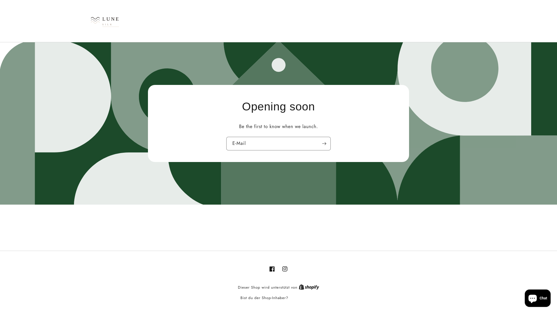 website screenshot of https://lunesilk.de