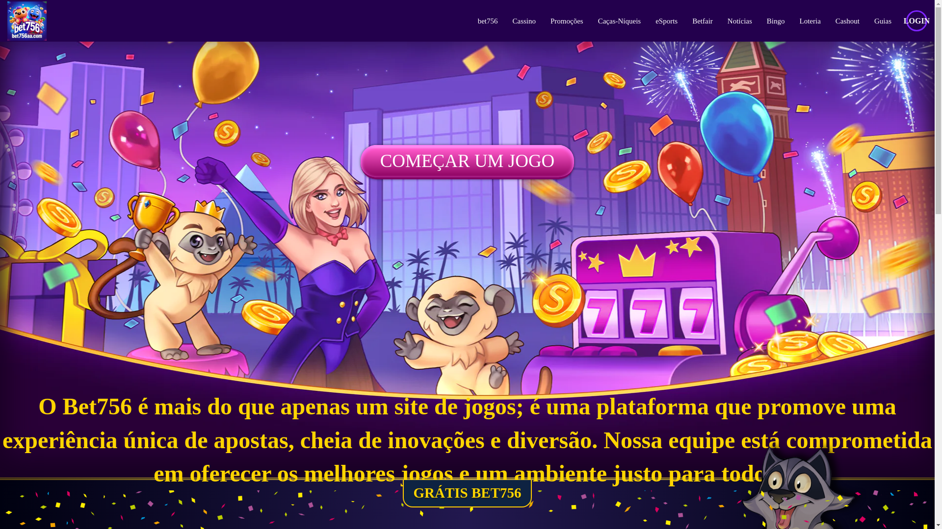 website screenshot of https://bet756aa.com/