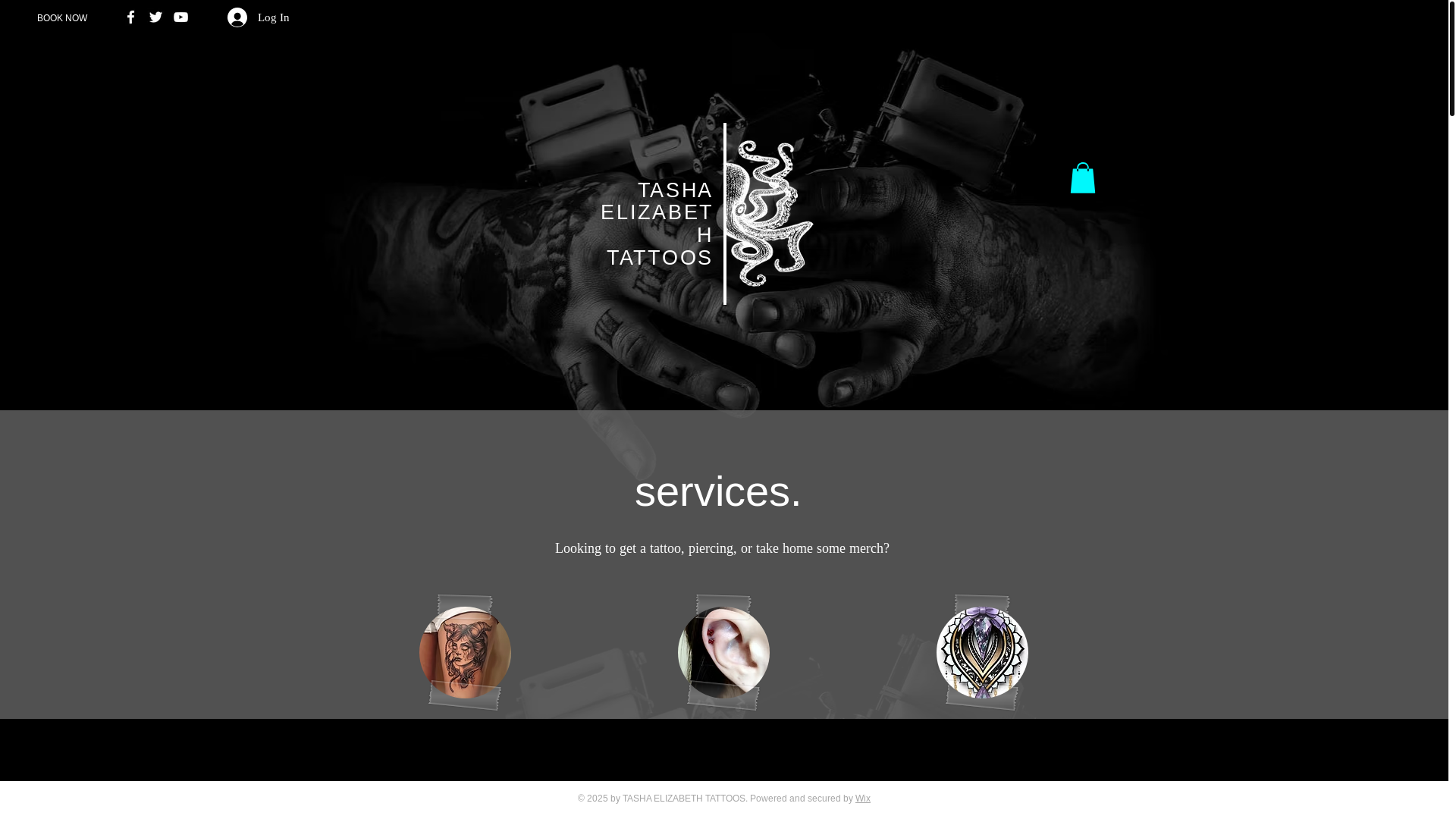 website screenshot of https://tashaelizabethtattoos.com/