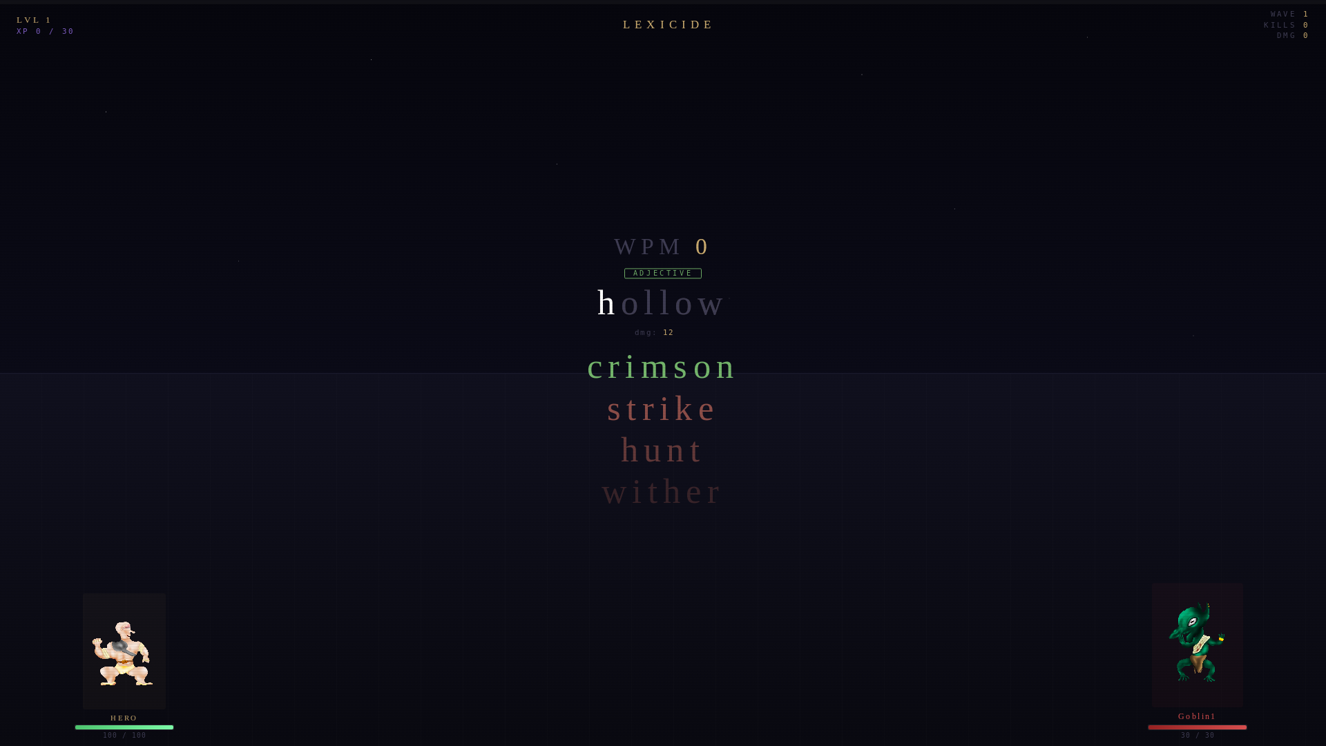 website screenshot of https://lexicide.pages.dev/