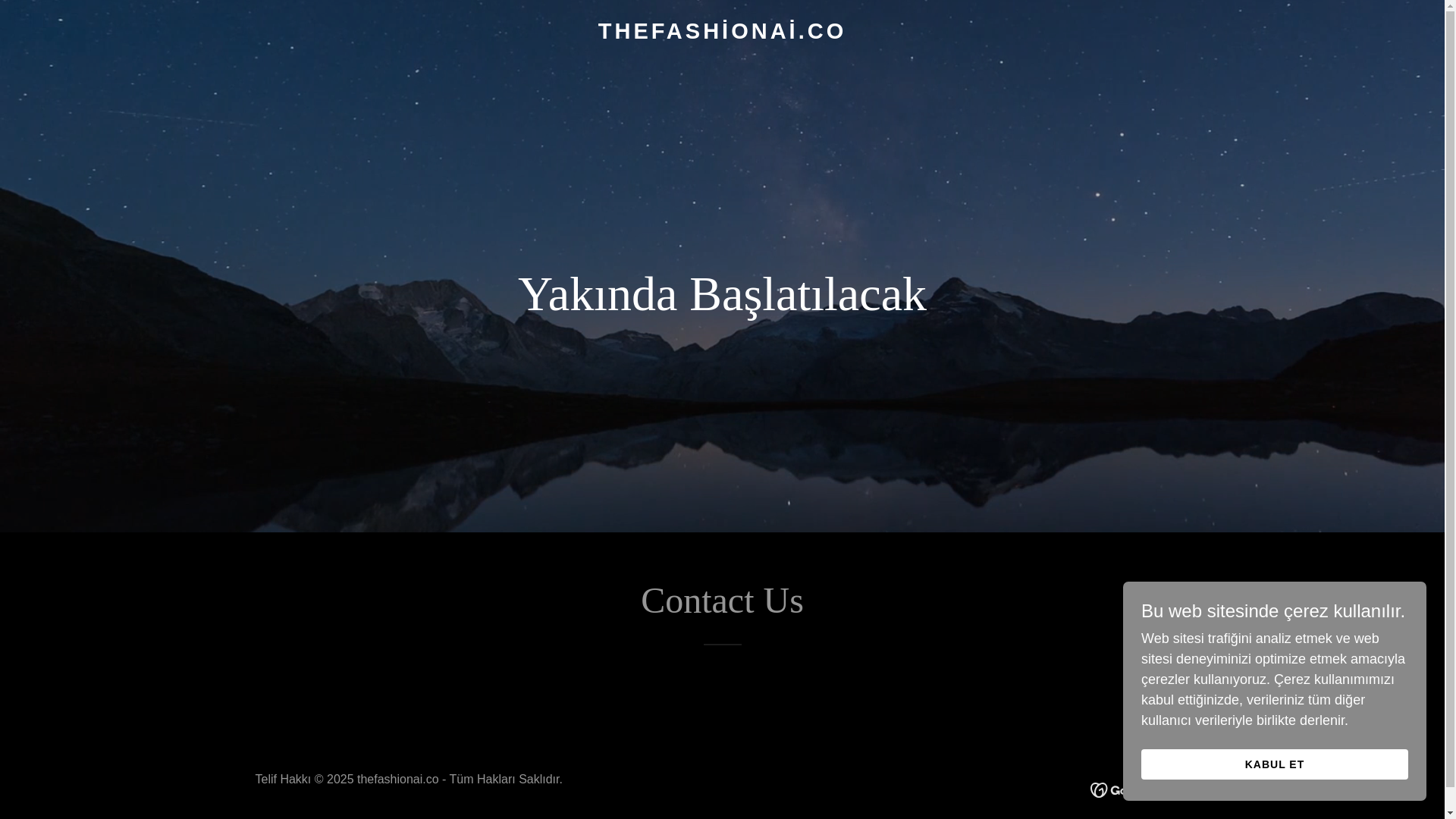 website screenshot of https://thefashionai.co/