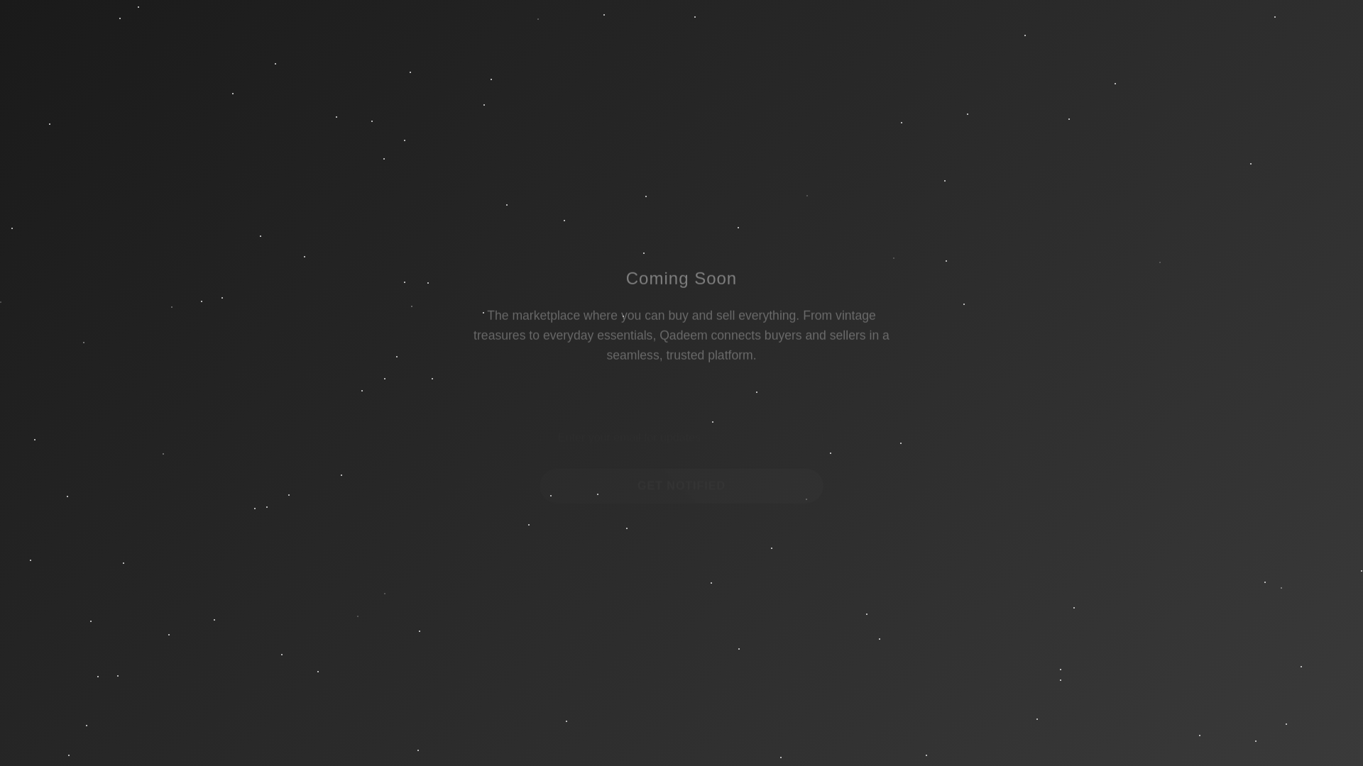 website screenshot of https://qadeem.app/