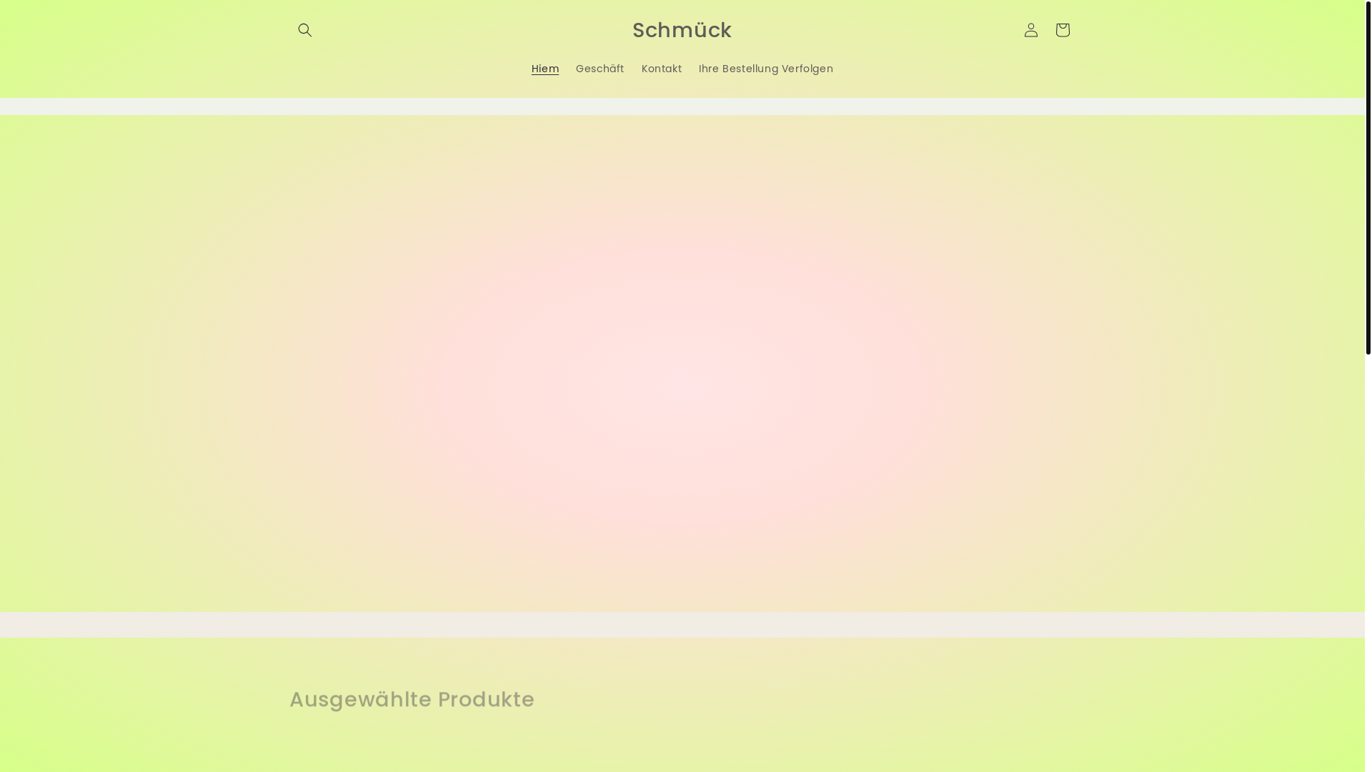 website screenshot of https://schmucke.shop/