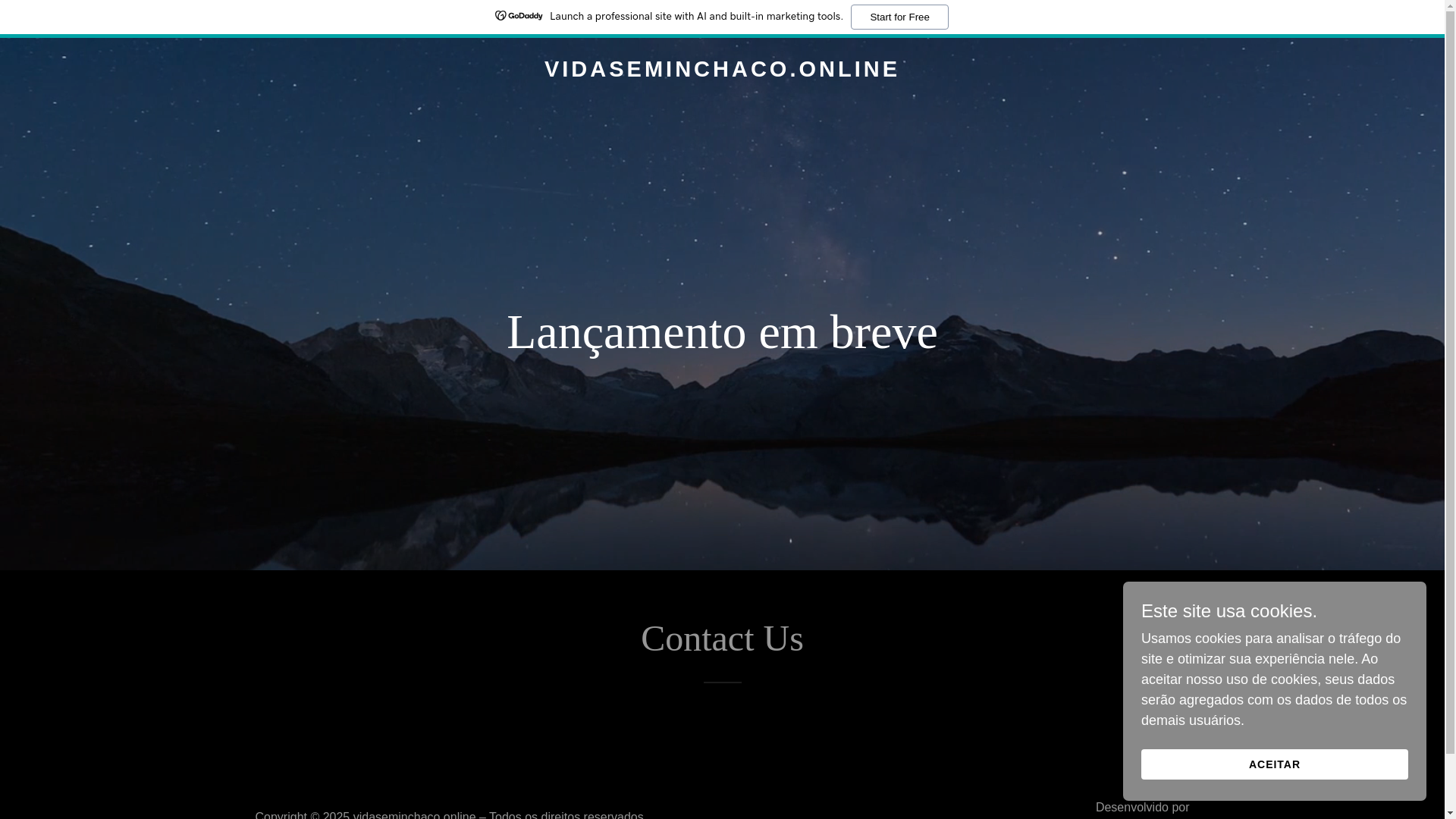 website screenshot of https://vidaseminchaco.online/