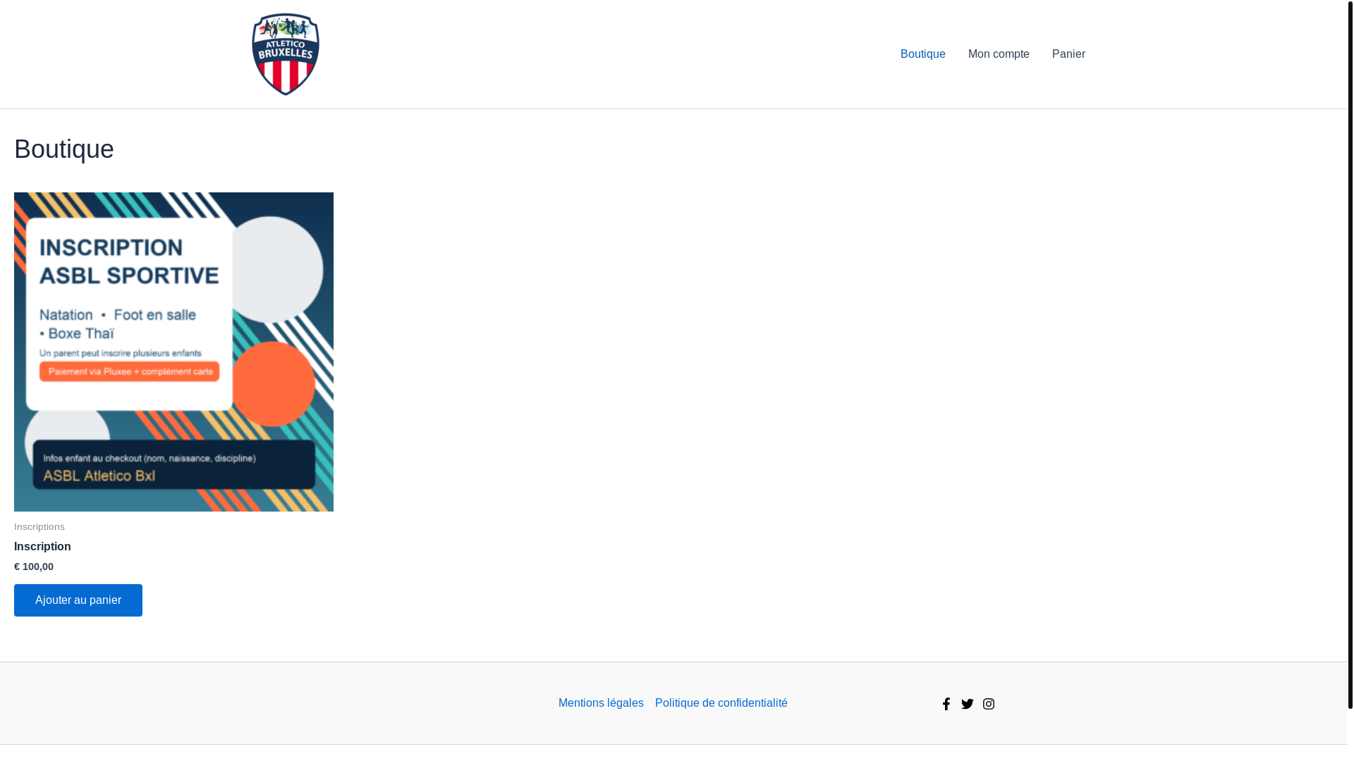 website screenshot of https://atleticobxl.be/
