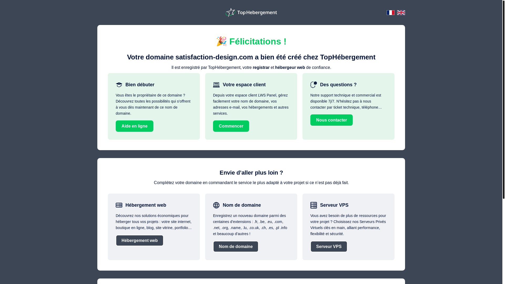 website screenshot of https://satisfaction-design.com/