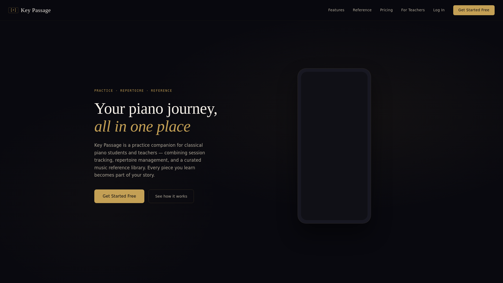 website screenshot of https://keypassage-marketing.pages.dev/