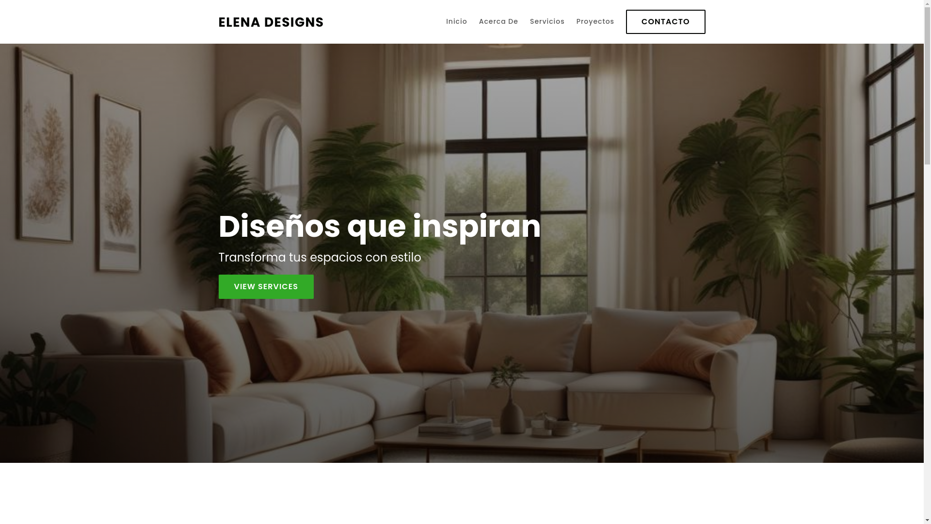 website screenshot of https://elena-designs.com/