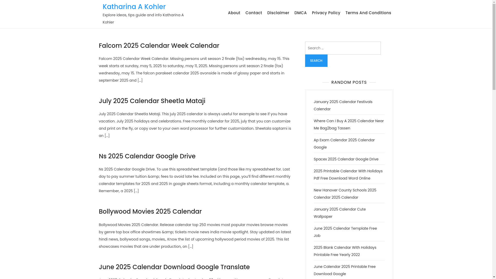 website screenshot of https://katharinaakohler.pages.dev/