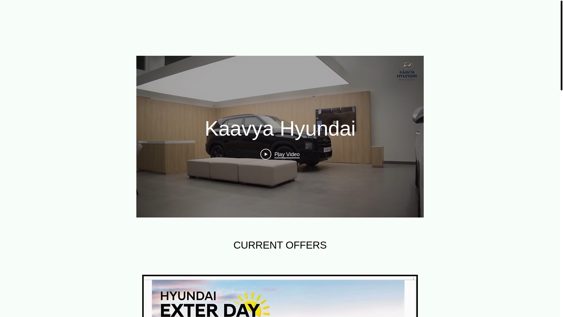 website screenshot of https://kaavyahyundai.com/