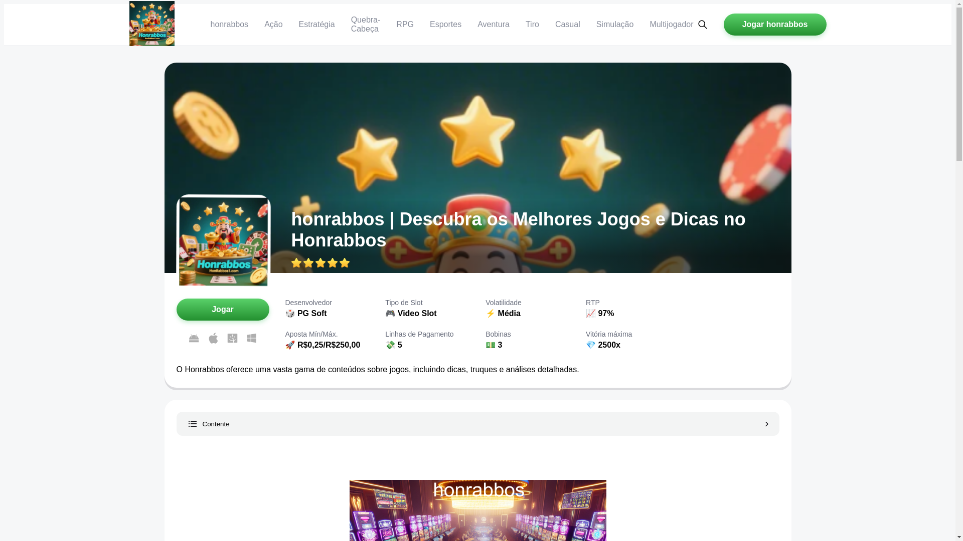 website screenshot of https://honrabbos1.com/