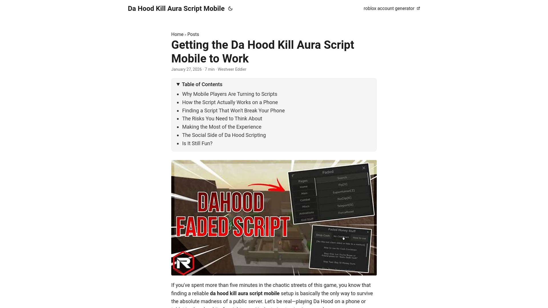website screenshot of https://da-hood-kill-aura-script-mobile.pages.dev/